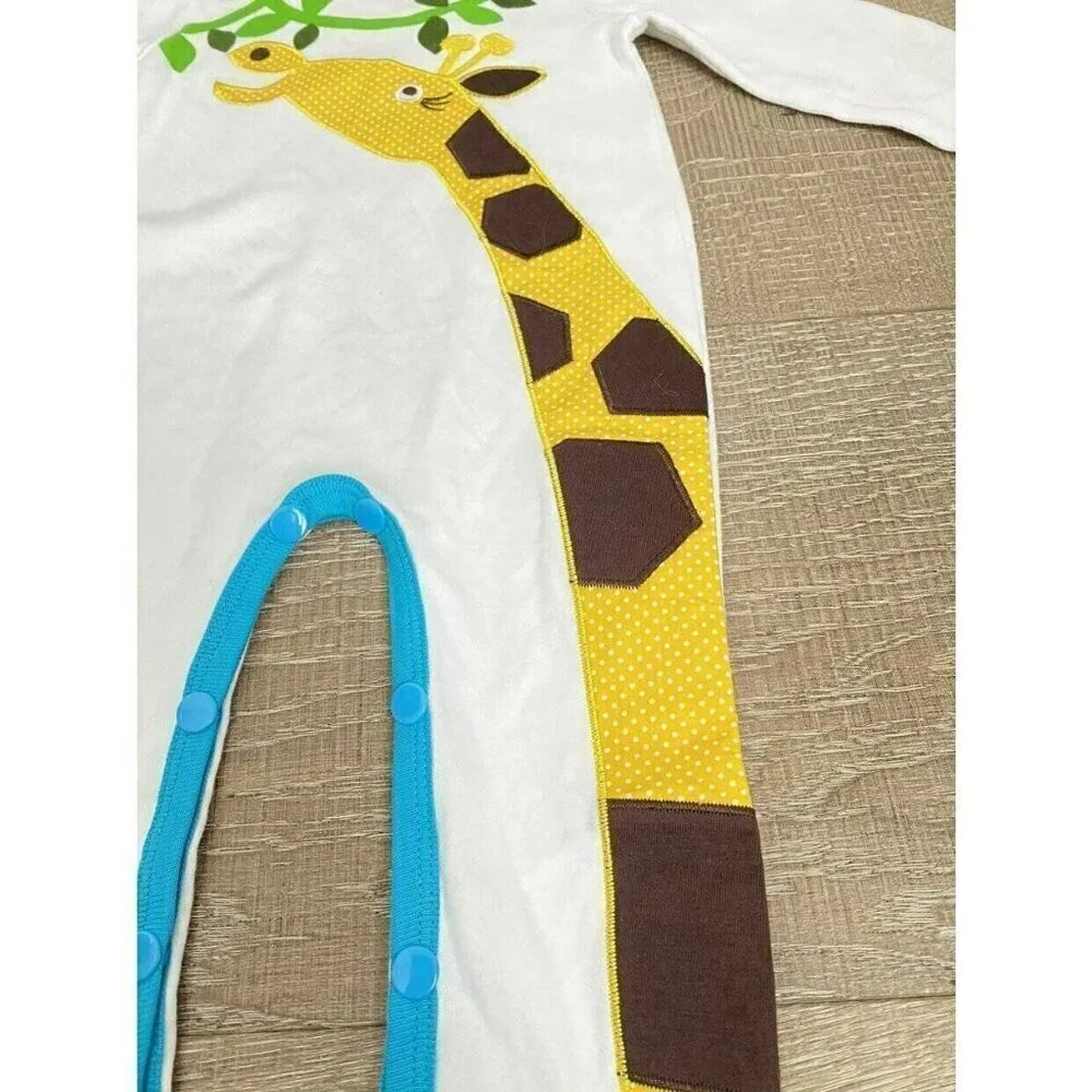 Powell Craft Long Sleeve Romper Giraffe 🦒